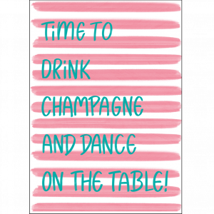 bubbelle Postcard CHMPGN DANCE