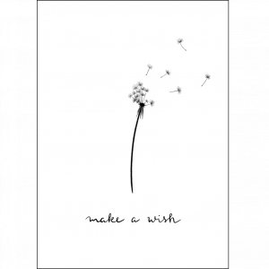 bubbelle Postcard WISH